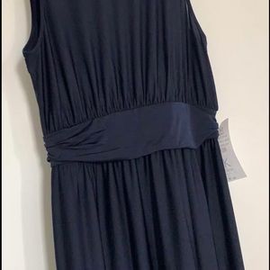 Navy blue dress